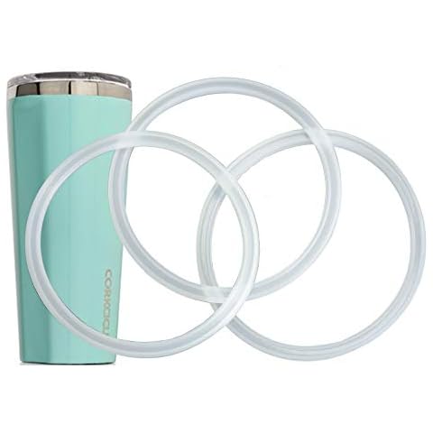 Ablewood Products Lid Seals replacement for Corkcicle 24 Ounce Tumbler Lid, 3 Pack Cover