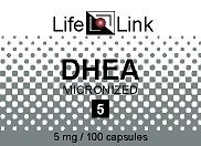 Mono DHEA 5mg LifeLink 100 Caps