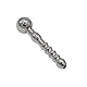 QgLust Dilator Harnröhren Hohl Edelstahl Penis Plug Dilatoren Männer Extrem Sexspielzeug Stimulierende Prostata Massage SM Masturbation für Anfänger und Profis (Durchmesser 8mm)