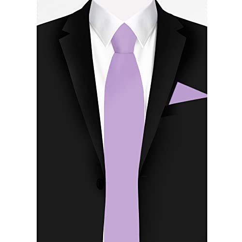 Image of Jacob Alexander Men's Pocket Square Solid Color Handkerchief