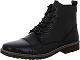 Absatzform : Blockabsatz Rieker Herren 33205 Kurzstiefel, Schwarz, 44 EU