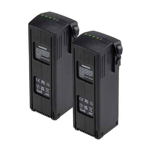 Fantasyo Mavic 3 Pro Battery 2 Packs 5000mAh Mavic 3 Series Battery Replacement Mavic 3 Cine Battery Compatible with DJI Mavic 3 Enterprise Series, Mavic 3 Pro Cine, Mavic 3 Pro, Mavic 3 Cine/Classic