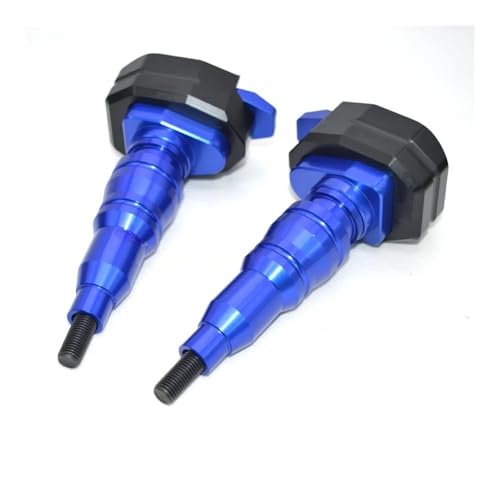 Curseur de cadre CBF1000 2006-2009 bleu : pad de protection carénage contre les chutes moto
