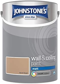 Johnstone's - Wall & Ceiling Paint - Pure Brilliant White - Matt Finish - Emulsion Paint - Fantastic Coverage - Easy to Apply - Dry in 1-2 Hours - 12m2 Coverage per Litre - 2.5L