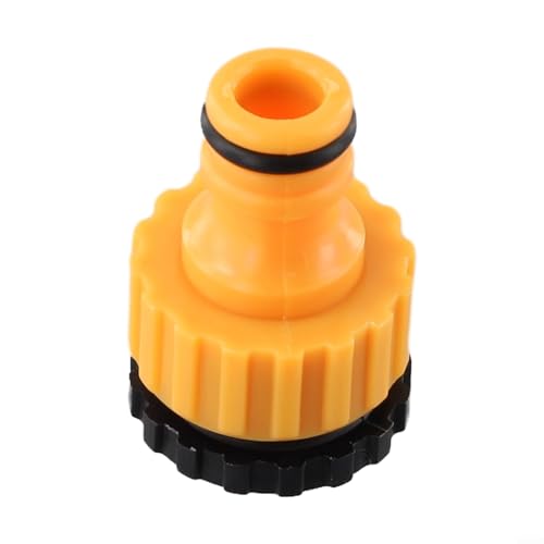 Garden Hose Quick Connector 1/2 3/4 Inch Water Stop Fitting Tap Connection ABS Plastic Movable Joints for Irrigation Car Wash Backyard Lawn Greenhouse Swimming Pool