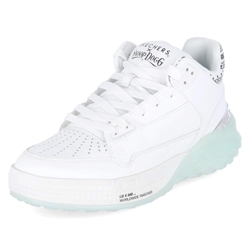 Skechers - Mens Snoop Dogg: Sizzle - Buckets Og Sneakers, Color White, Size: 11 M US2