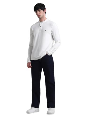 Image of Jack & Jones Men's Cotton Solid Regular Fit T-Shirt