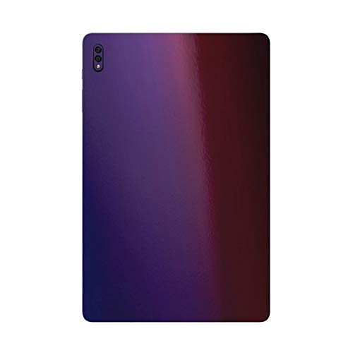 SopiGuard Sticker Skin for Samsung Galaxy Tab S7+ Precision Edge-to-Edge Full Body Wrap Vinyl Decal (Gloss Roaring Thunder Red/Purple)