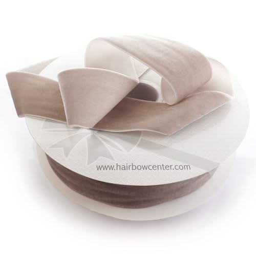 2' Velvet Ribbon Single Sided Soft Plush Luxury...