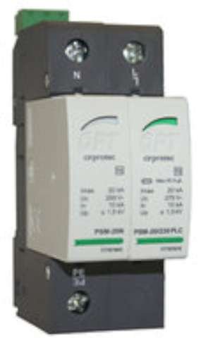 Protecteur parafoudre psm2 20/230 plc tt ir contre surtension
