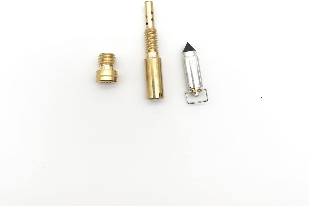 Motorcycle Carburetor Carburetor Repair Rebuild Main Jet Pilot Jet Floating Needle Kits Auto Sets for Hyosung GV250 UM V2C 250T Aquila(2SET)