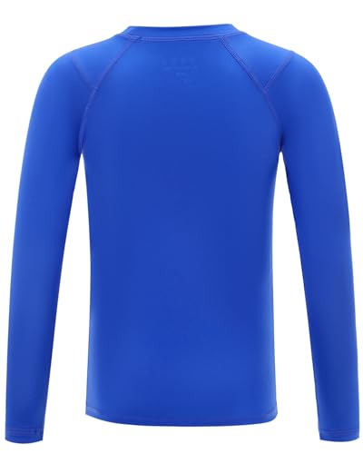 Boys Compression Shirt Long Sleeve, 3 Pack Kids Baseball Athletic Undershirt, Youth Quick Dry Base Layer for Football3