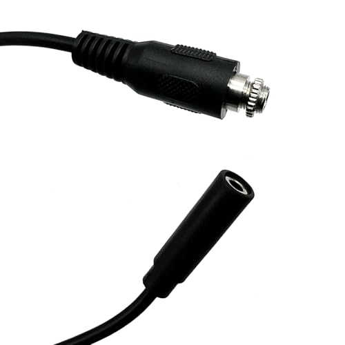 Conector auxiliar 3.5mm hembra a hembra con montaje en panel miniatura 2
