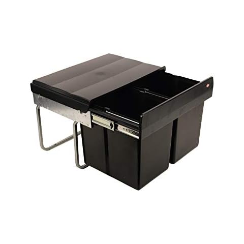 WESCO Niedriger Mülleimer Küche ausziehbar Cover