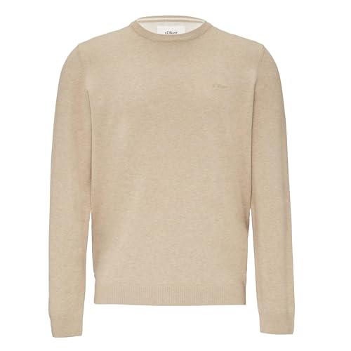 Strickpullover mit Logo-Stickerei