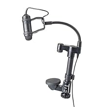 Specialized for a wide range of guitars and bass guitars, with a threaded clamp lock Unobtrusive design Secure hold on guitars of different thickness, while protecting the surface from scratches Adjustable gooseneck remains in the set position