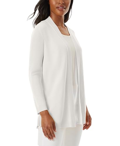 Image of Jones New York Womens Icon Open Front Cardigan Sweater