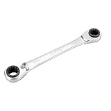 llave 1/4 urrea 【ALTA CALIDAD】Llave fabricada en acero al cromo-vanadio, dándole larga vida y alta capacidad de esfuerzo.
