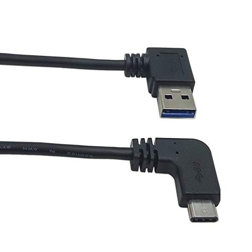 USB 3.0 ϊA_v^, USB-C 3.1 IX to USB-A 3.0 IX90xE P[u f[^](ő5Gbps) USB Type-C@Ή ϊ  RlN^