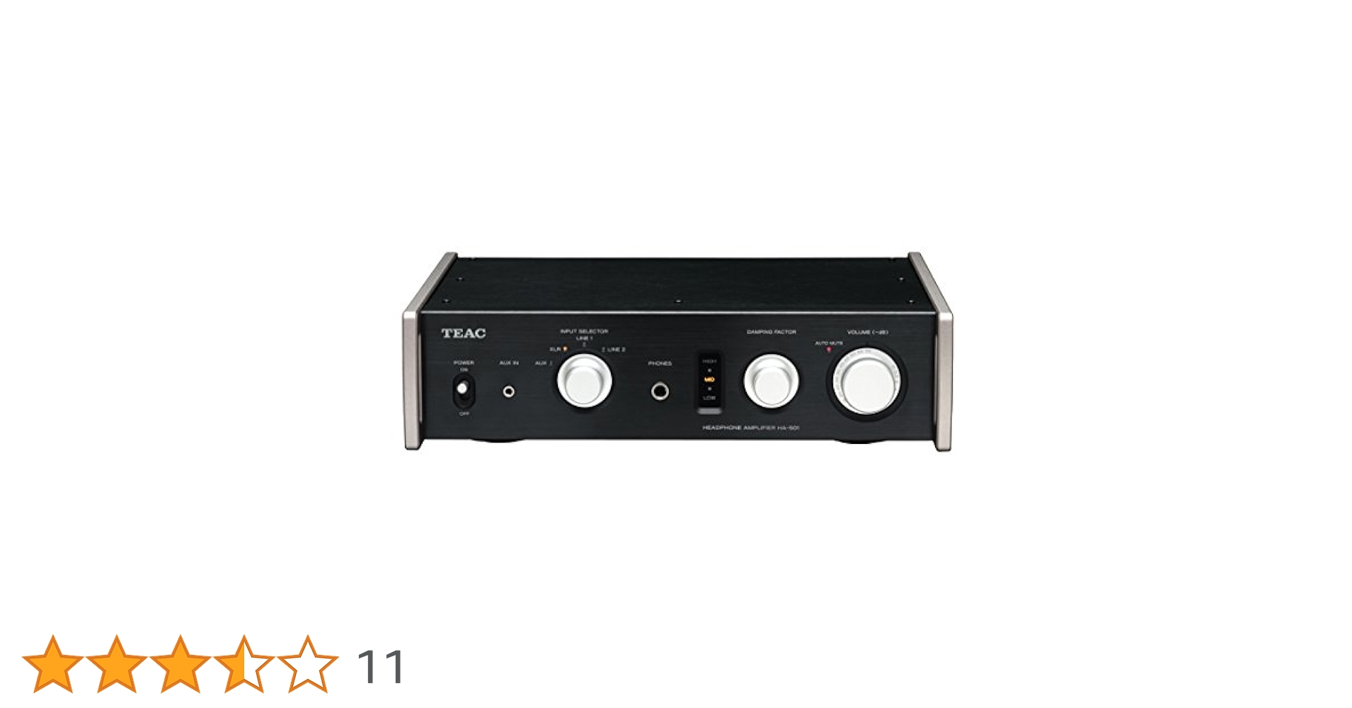 Amazon | TEAC Reference 501 ヘッドホンアンプ フルアナログ
