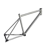 Genérico Cuadro de Bicicleta Gravel aleación Titanio,52cm)