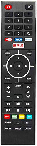 New KY49C178F Replacement Remote Control fit for Element Smart TV E4SFT5017 E4SFT5517 ELEFJ322