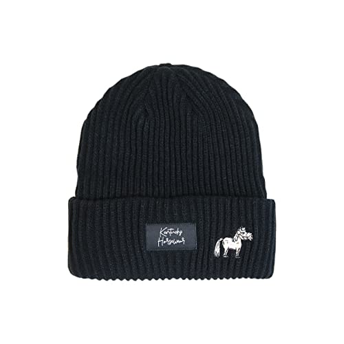 Kentucky Bonnet Sammy en maille douce avec logo brodé et écusson poney