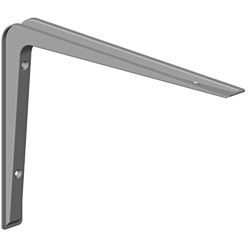 Element System Consola de estantería Alido/Soportes de estantería / 5 tamaños / 3 colores / 2 unidades/Aluminio blanco / 190 x 270 mm Cover