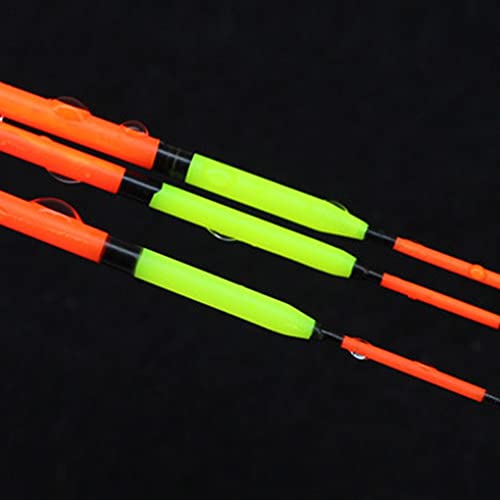 Balsa Bois Corps de pêche bobbers flotteurs outil accessoires avec boîte Paulownia - 6