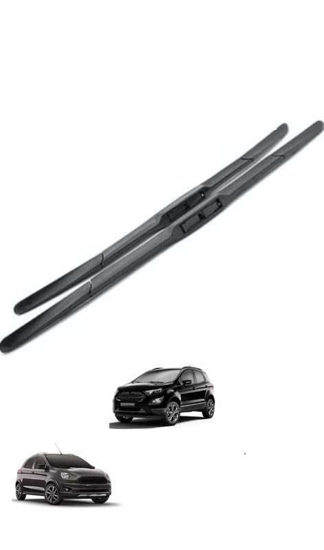 Image of AWB Hybrid Wiper Blades Fits For Ford FreeStyle Figo Ecosport Fusion Figo aspire Size 22 inch 16 inch(Pack of 2)