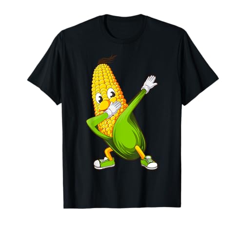 Divertido regalo de maíz Dabbing | Cute Dancing Farmers Hombres Mujeres Camiseta