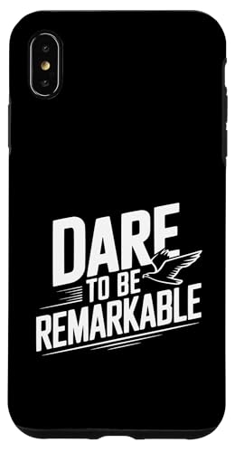 Dare to Be Remarkable �C���X�s���[�V�������p �X�}�z�P�[�X iPhone XS Max �p