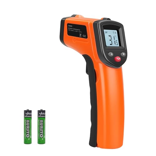 Huijigemy Non-Contact Infrared Thermometer Gun X6000- Handheld Digital Temperature Tester with LCD Display for Home/Kitchen/Industrial Use,Range:-58°F ~1022°F.