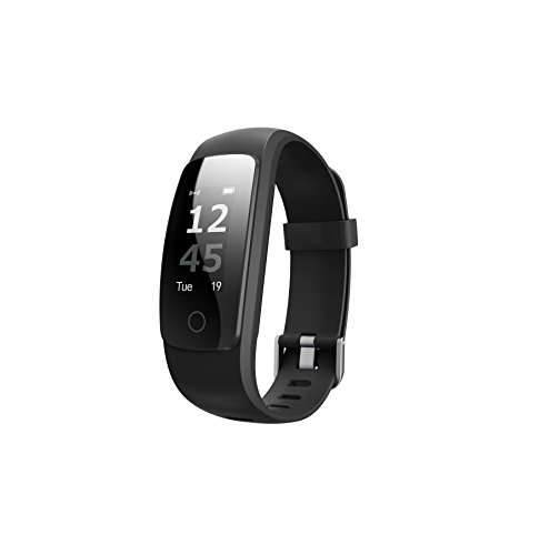 HUG Elan Advanced Multisport Fitness Tracker (Midnight Black)