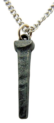 Encuentra reviews de Clavos antiguos los más recomendados. 29 Westmon Works - Colgante con cadena de acero inoxidable para clavo de Jesucristo