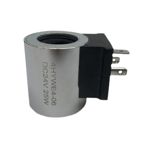 Hydraulic Solenoid Valve Coil 4HYWE4-06 Inner Diameter 14mm Height 40mm DC12V DC24V 25W(Dc12v)
