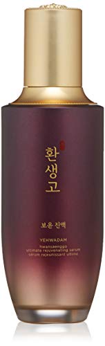 The Face Shop Yehwadam Hwansaenggo Ultimate Rejuvenating Serum | Ultra-Nourishing Balm-Type Cream for Skin Texture & Resilience | Skin Balance, Vitality & Natural Radiance Restoration, 1.52 Fl Oz