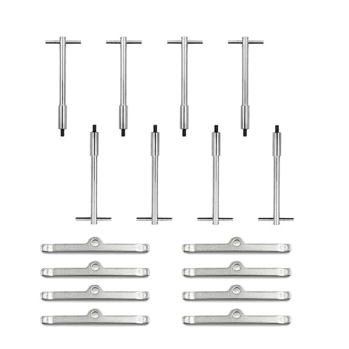 Tornillos para tapa de válvula con lengüetas que distribuyen la presión y evitan fugas