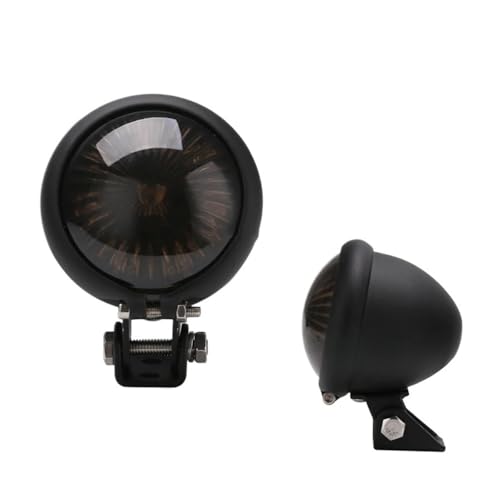 Feu arrière LED pour moto en métal rétro et robuste pour customisation vintage