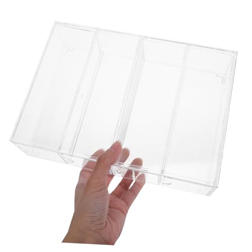 Boîte de rangement acrylique transparent pour lunettes x2