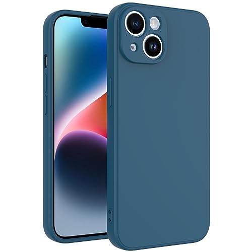 Image of for iPhone 14 Plus Case Dark Blue, Scratch Resistant with Soft Touch, Slim Thin Phone Cover for iPhone 14 Plus 6.7 inch