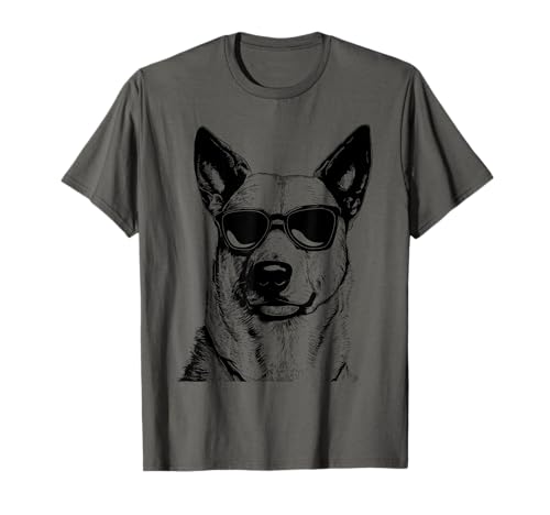 Carolina Dog Sketch Dibujo arte amante de los perros, mamá papá mujeres Camiseta