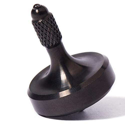 Joytech Exquisite Spinning Top Stainless Steel Precision Gyroscope Kill Time Metal Anti-Gravity Perfect Balance Desktop Toy T015 (Black) - Thumbnail 2