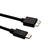 4.9ft 1.5m USB-C to USB 3.0 Micro-B Tether Cable Tethered Photography Tools Cable for Nikon D850 D800 D800E D810 D500 D5 & Canon 5D4 5Ds 5Ds R 1Dx MK II 7D Mark II, Fujifilm X-H1, X-T2, GFX 50S