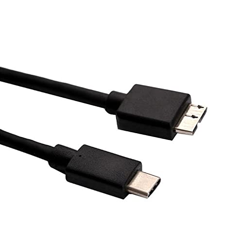 4.9ft 1.5m USB-C to USB 3.0 Micro-B Tether Cable Tethered Photography Tools Cable for Nikon D850 D800 D800E D810 D500 D5 & Canon 5D4 5Ds 5Ds R 1Dx MK II 7D Mark II, Fujifilm X-H1, X-T2, GFX 50S