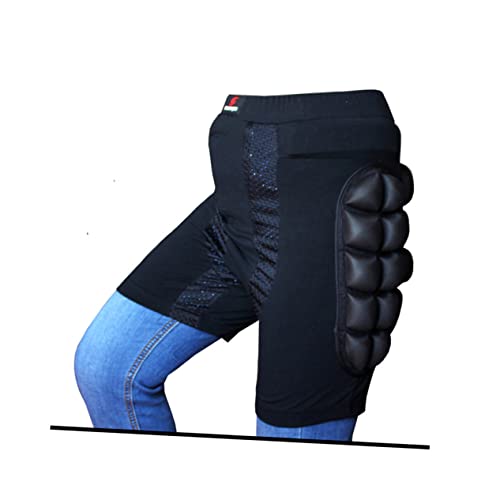 BESPORTBLE Thick 2.5cm Skating Hip Pad Ski Ice Pad for Kids Adults Hockey Pants Skate Riding Pants