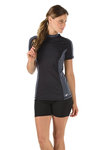 Speedo Women's Uv Swim Shirt Short Sleeve Rashguard