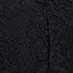 Torrid Women's Plus Size Simply Lace XO Bralette with Crisscross Design, Rich Black, 2 - Image 6