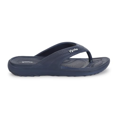 Image of YOHO Drizzle Soft Slippers for Women, Mild Acupressure, Lightweight, Anti Skid & Slip, Diabetic Footwear for Woman, Home Wear Bathroom Chappal for ladies | Waterproof Monsoon & Rainy Footwear