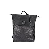 Rieker Damen H1386 Rucksack, schwarz, One Size